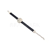 PU Leather Cord Bracelet Making AJEW-TAC0034-02B-1