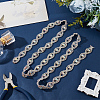 1 Yard Iron Rhinestone Cup Chains DIY-BC0016-30-4