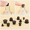 40Pcs 5 Style Silicone Hole Plugs AJEW-GF0008-05B-7