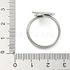 304 Stainless Steel Cuff Rings Components LS-X-STAS-K279-02E-P-3