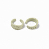 Spray Painted Alloy Cuff Rings RJEW-T011-05-RS-3