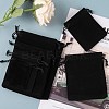 5 Style Rectangle Velvet Pouches TP-LS0001-01B-5