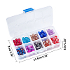 Transparent Crackle Glass Beads CCG-PH0003-13-8