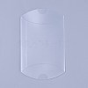 PVC Plastic Frosted Pillow Boxes X-CON-WH0068-25-1