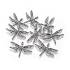 Tibetan Style Alloy Pendants TIBEP-A12-3725-AS-FF-1