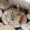 Craftdady DIY Wishing Bottle Pendant Making Kits DIY-CD0001-23-7