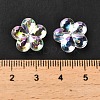 Transaparent Acrylic Beads PACR-H004-01A-4