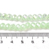 Baking Electroplate Glass Beads Strands DGLA-A039-J10mm-B17-4