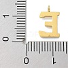 Ion Plating(IP) 304 Stainless Steel Micro Pave Cubic Zirconia Pendants STAS-Z107-03G-05-3