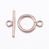 Ion Plating(IP) 304 Stainless Steel Toggle Clasps STAS-E127-01RG-1