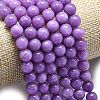 Natural Malaysia Jade Beads Strands G-L645-A01-8mm-18-3