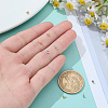 24Pcs 4 Style 925 Sterling Silver Flat Head Pins STER-ME0001-10-5