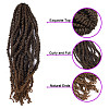 Pre-Twisted Passion Twists Crochet Hair OHAR-G005-17D-3