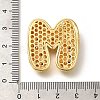 Brass Cubic Zirconia Pendants KK-M295-13G-M-3