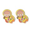 Cartoon Acrylic Cabochons MACR-P021-B06-1