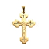 304 Stainless Steel Big Pendants STAS-R171-02G-1