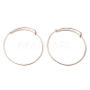 Adjustable Iron Expandable Bangle Making LS-BJEW-R038-RG-3