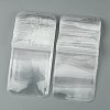 30Pcs Transparent Plastic Resealable Packaging Bags OPP-FS0001-06D-1