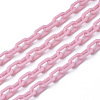 Opaque Acrylic Cable Chains SACR-N010-002H-1