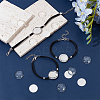 DIY Faux Suede Cord & Aluminum Heat Transfer Blank Bracelet Making Kits DIY-DR0002-38-4