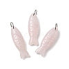 Natural Rose Quartz Carved Pendants G-G314-01P-04-1