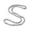 Electroplate Non-magnetic Synthetic Hematite Beads Strands G-J164A-4mm-04-3