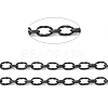 Ion Plating(IP) 304 Stainless Steel Twist Oval Link Chains CHS-E022-01B-4
