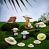 40Pcs 4 Styles Paper Craft Doll Hat DIY-GA0008-42-4