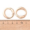 Alloy Spring Ring Clasps AL-B004-01KCG-A-2