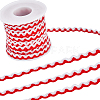 15.3~16M Polypropylene Fiber Wavy Fringe Trim Ribbon OCOR-GF0002-96A-1
