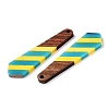 Epoxy Resin & Walnut Wood Pendants RESI-N039-121H-2