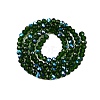 Electroplate Glass Beads Strands EGLA-A044-T4mm-L24-3