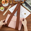 2Pcs PU Leather Wall Mounted Magazine Organizer Holder AJEW-CL0002-23-3
