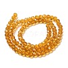 Transparent Glass Beads Strands EGLA-A035-T4mm-D04-3