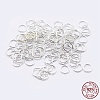 925 Sterling Silver Saw Cut Open Jump Rings STER-F036-02S-0.7x6mm-4