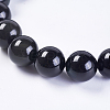 Natural Rainbow Obsidian Stretch Bracelets BJEW-F315-10mm-2