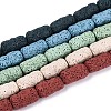 Natural Lava Rock Beads Strands G-N257-14A-01-2