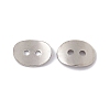 304 Stainless Steel Buttons X-STAS-I015-01-1