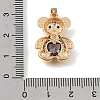 Brass Glass Pendants GL-K001-01-3