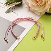 Adjustable Braided Polyester Cord Bracelet Making AJEW-JB00760-05-4