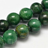 Natural African Jade Beads Strands G-K091-4mm-1