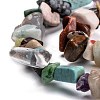 Natural & Synthetic Mixed Gemstone Beads Strands G-G011-13-2