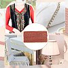 12M Metallic Polyester Braided Lace Trim Ribbons OCOR-WH0060-73C-6
