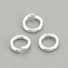 925 Sterling Silver Open Jump Rings STER-S002-57-1