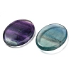 Oval Natural Fluorite Worry Stone G-R487-01K-2