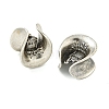 Brass Ear Gauges Flesh Tunnels Plugs EJEW-P293-04B-AS01-3