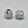 925 Sterling Silver European Beads STER-I019-31AS-2