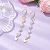 Brass Dangle Earrings EJEW-JE05930-2