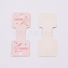 Paper Hair Ties Display Cards DIY-WH0209-38A-1