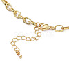 Heart Cubic Zirconia Bracelets & Necklaces Jewelry Sets SJEW-M098-01G-5